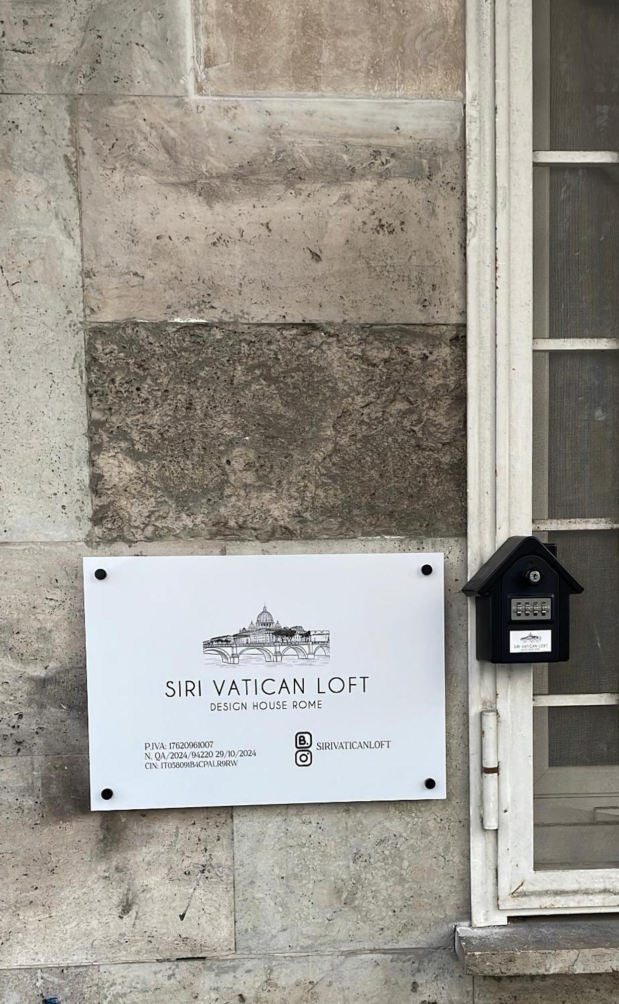 Siri Vatican Loft - Design House Рим Екстериор снимка